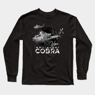 AH-1 Cobra helicopter Long Sleeve T-Shirt